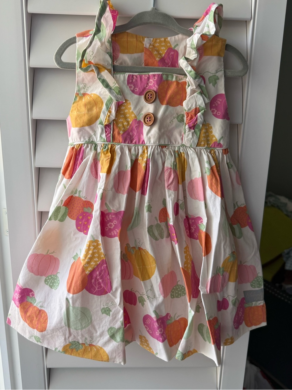 Eleanor Rose Adalyn Fall Pumpkin Dress